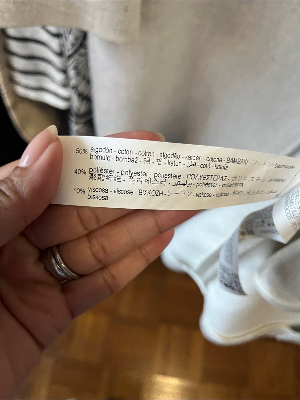 ZARA COTTON BLEND JACKET EUC SIZE XS - Picture 6 of 6